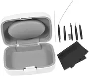 FOYTOKI Cleaning Kit with Portable Case Essential Tools for Removal Daily Maintenance of Hearing Amplifiers