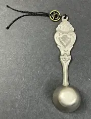 Lysgards Handmade Pewter Scoop Measuring Spoon Tablespoon Denmark Unused