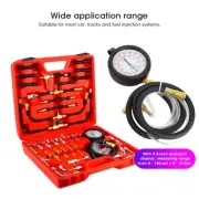 Fuel Injector Pressure Gauge Tester Set 0-140PSI Automotive Diagnostic Tool