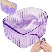 Nail Soaking Bowl - Manicure Nail Bowl | Nail Polish Remover Soaking Container | Nail Care Spa Tool, Manicure Bowl For Removing
