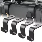Car Headrest Hooks Hanger for Bags Seat Back Organizer Holder Clips Auto Fastene