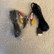 2x RCA Audio Video AV Cable For Sega Dreamcast Sega Dreamcast Fast Shipping