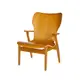 北歐櫥窗/Artek Domus Lounge Chair 多姆斯扶手椅(蜜色樺木)