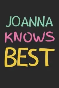 在飛比找博客來優惠-Joanna Knows Best: Lined Journ