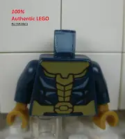 LEGO NEW Dark Blue Thanos Torso (1x) 6293732 Minifigure Part 76382