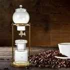 Glass Ice Drip Coffee Pot Coffee Kettle Drip Pot Coffee Maker Mug Cold Brew