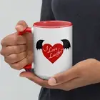 "I Love Lucifer" Mug Satan Satanism Devil Demon Evil Parody Goth Show