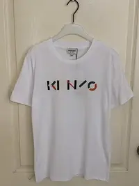 在飛比找Yahoo!奇摩拍賣優惠-全新 Kenzo logo-print color-bloc
