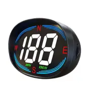 Car HUD GPS Speedometer Digital Head Up Display Compass MPH KMH Overspeed Alarm (for: Volvo)