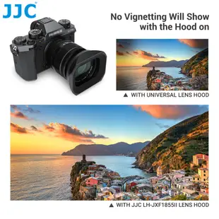 JJC 遮光罩 富士 XF 18-55mm F2.8-4 R LM OIS 鏡頭專用 Fuji Fujifilm 相機