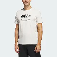 在飛比找Yahoo奇摩購物中心優惠-Adidas M Lounge Tee HR3002 男 短