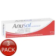 3 x Anusol Oint 50G