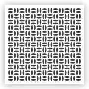 Pattern #11 Stencil - Choose a Size - Laser-Cut Reusable Plastic
