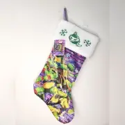 NWT Collectible Christmas Stocking Teenage Mutant Ninja Turtles Holiday Home