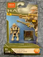 Mega Construx Halo Universe Heroes Series 15 Spartan Linda-058 Mini Figure