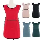 Anti-fouling Hair Stylist Apron Large Pockets Home Cleaning Apron