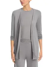 Majestic Filatures Long Sleeve Open Front Cardigan