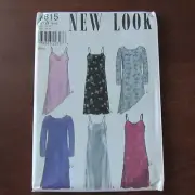 Simplicity New Look Pattern 6815 Asymmetrical Summer Dress Size 6 to 16