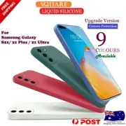 Silicone Case For Samsung Galaxy S21 Plus/ S21 Ultra Slim Case CShockproof Cover