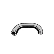 Superspares Lower Radiator Hose for Ford Zephyr Zodiac 206E 2.6L 1956-1962