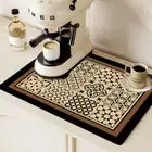 Non-slip Kitchen Drain Pad Absorbent Tableware Pad Coffee Machine Mat home