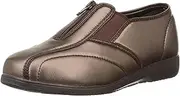 elder(エルダー) KE324 Women's Nursing Shoes, Zipper, Easy to Put On and Take Off, Step On