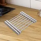 Stainless Steel Pot Trivet Hot Pad Multipurpose Mat for Pots and Pan for