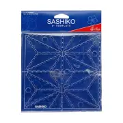 Sashiko Japanese Template Hemp Leaf for Stitching Pattern