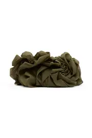 Alana Organza Ruffle Clutch