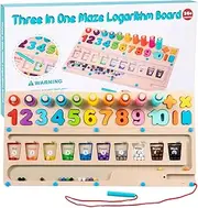 Magnetic Color and Number Maze | Safe Kids Games Magnetic Color Sorting | Learning & Education Toys for Preschool, Boys and Girls, Babies