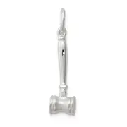 Sterling Silver Gavel Charm