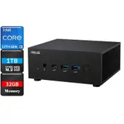 Asus ExpertCenter PN64 Mini PC, i3-1220U, 32GB RAM, 1TB NVMe SSD, UHD, W11P [PN64-12i3-A6P]