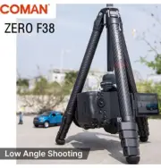Ulanzi COMAN ZERO F38 Professional Carbon Fiber Travel Tripod Monopod Ballhead