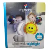 myBaby by Homedics Time-To-Wake Nightlight, Sleep Trainer & Nightlight