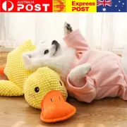 Dog Calming Plush Duck Toy with Quacking Sound – Chew & Pillow Toy Durable