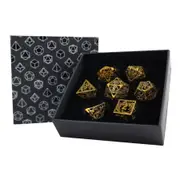 LPG Dice RPG Set Hollow Dragon - Ancient Bronze