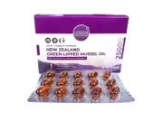 LifeSpan NEW ZEALAND Ultra-Flex Green Lipped Mussel Oil 25000mg 90 Capsules