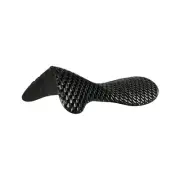 Acavallo Respira Air-Release Gel Pad & Front Riser -Black One Size