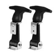 T Latches Rubber Cooler Draw Stainless Steel Buckle Hasp Box Hood Locks