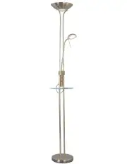 [Lexi Lighting] Seed USB LED Mother & Child Floor Lamp in Antique Brass