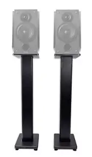 Pair 28" Bookshelf Speaker Stands For Edifier R1850DB Bookshelf Speakers