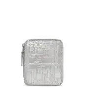 [COMME des GARCONS WALLET] Embossed Logo Type Wallet 120 X 100