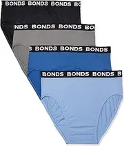[Bonds] Men's Underwear Hipster Brief (4 Pack)