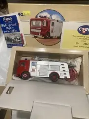VTG, NEW, CORGI HERTFORDSHIRE AEC PUMPER FIRE ENGINE, #97357, IMPERFECT, READ!