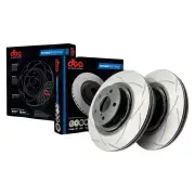 DBA T2 Front Disc Brake Rotors for Mitsubishi Challenger PA V6 L200 K77 Triton