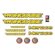 Mongoose - 1997 Menace - Decal set - old school bmx