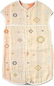 10mois BOBO 21141014 Fukufuku Gauze Sleeper, Junior Size, Totem