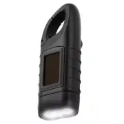 Hand Crank Solar Powered Flashlight,Emergency Rechargeable LED Flashlight3641