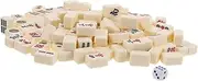 LOPUNER 1set Mini Travel Mahjong Set Compact Portable Mahjong Game for Outdoor Fun Lightweight for Family Gatherings Travel-Friendly Entertainment for Casual Play