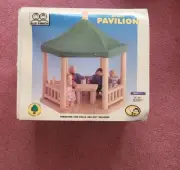 BLUE RIBBON TOYS WT 9926 WOODEN PAVILION NEW IN BOX RARE